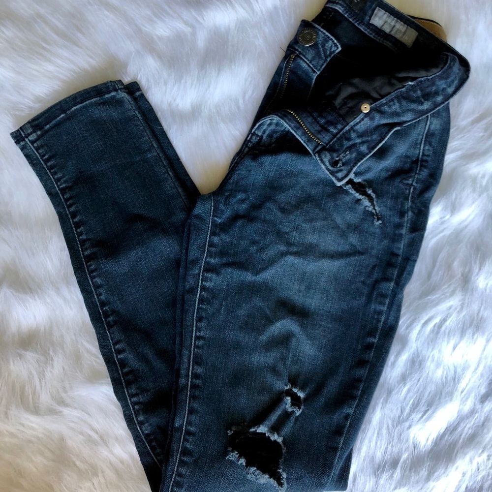 Mid rise ankle jeggings